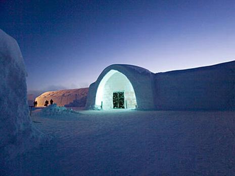 Ледовый отель (Icehotel) в Швеции