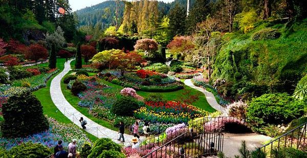 Исторический парк Бутчарт (The Butchart Gardens) Канада