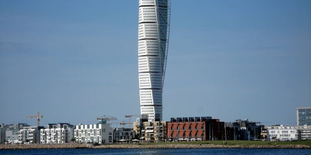 HSB Turning Torso — необычный небоскрёб в Мальмё