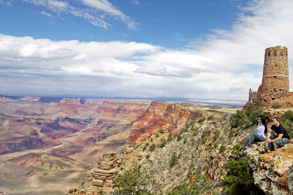 Торговый пост Desert View и мороженое