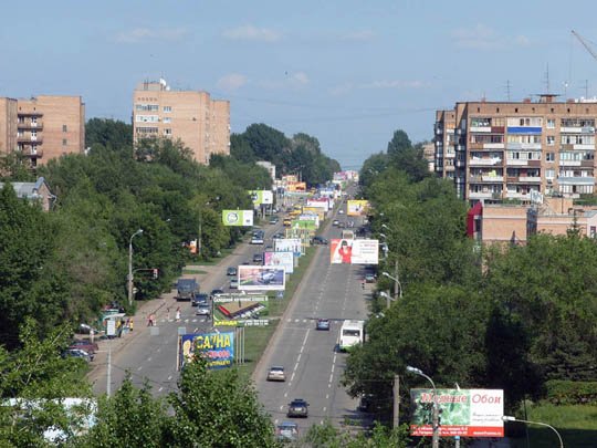 Обзорный вид на улицу Гагарина - Самара